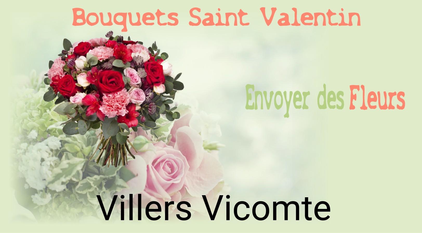 Roses de Saint-Valentin livrées à Villers-Vicomte